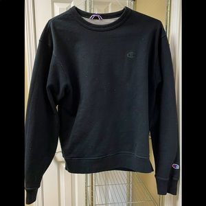 Mens champion medium black sweatshirt